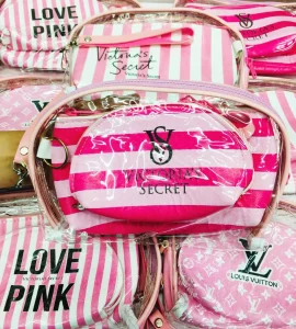 کیف آرایشی طلقی 3 تکه