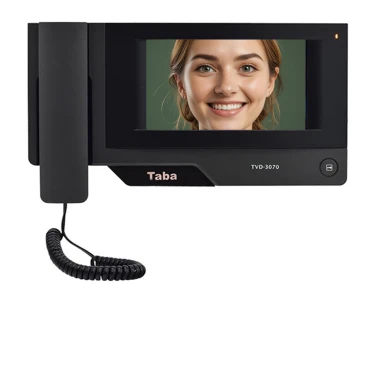 آیفون تصویری تابا 7 اینچ با حافظه TVD-3070 مشکی با ارتباط داخلی