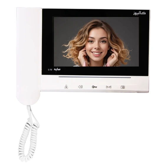 آیفون تصویری کالیوز 7 اینچی مدل S-72 با حافظه