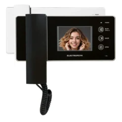 آیفون تصویری الکتروپیک 1196 با حافظه 3.5 اینچی سفید و مشکی