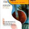 کتاب پیرایش موهای زائد با موم فاطمه باستانی