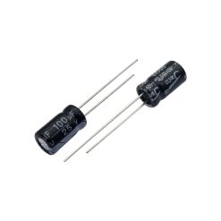 خازن الکترولیت 100uf – 25v